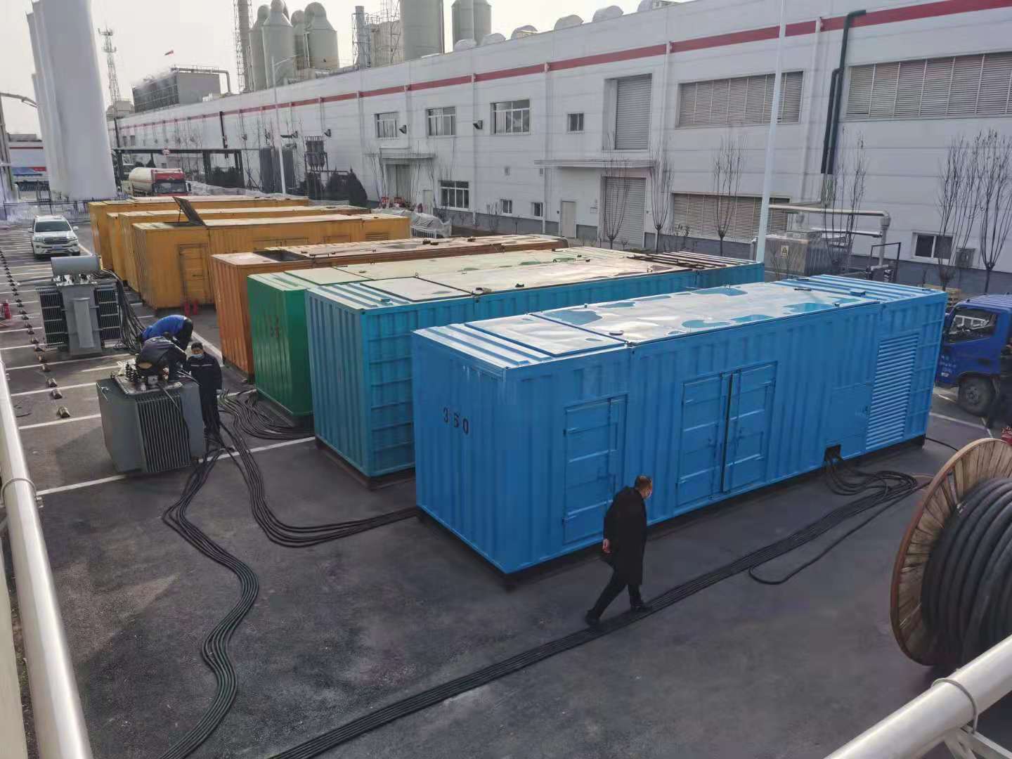 洛宁出租发电机-柴油发电机组三相采用什么接法