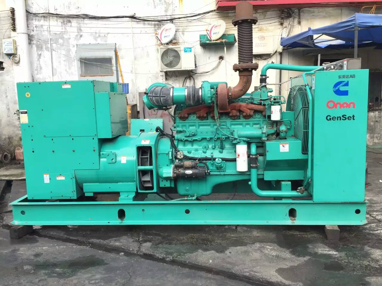 洛宁租赁发电机-柴油发电机不正常冒烟的原因